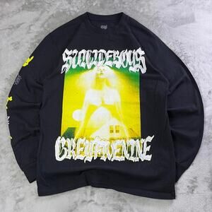$uicideboy$ G59 Greyday Australia NZ Tour Long Sleeve Shirt Men’s Medium Black